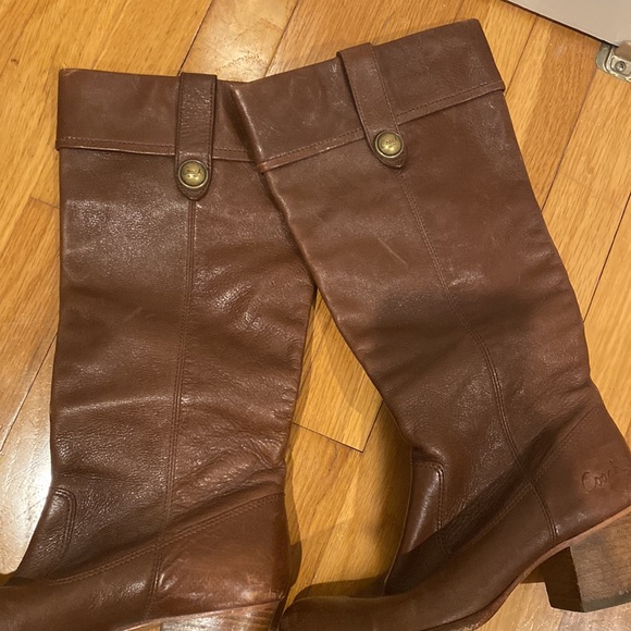 Womens Brown Coach Boots - Picture 2 of 3